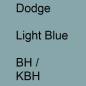 Preview: Dodge, Light Blue, BH / KBH.